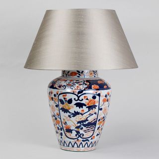 Vaughan / Table Lamp / Red and Blue Imari Vase TC0085