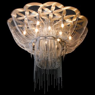 Willowlamp / Ceiling Mounted Chandelier / Flower of Life