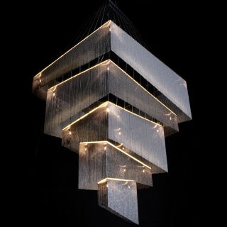 Willowlamp / Cascade Lights / Geometric Storm 1200x900 Suspended