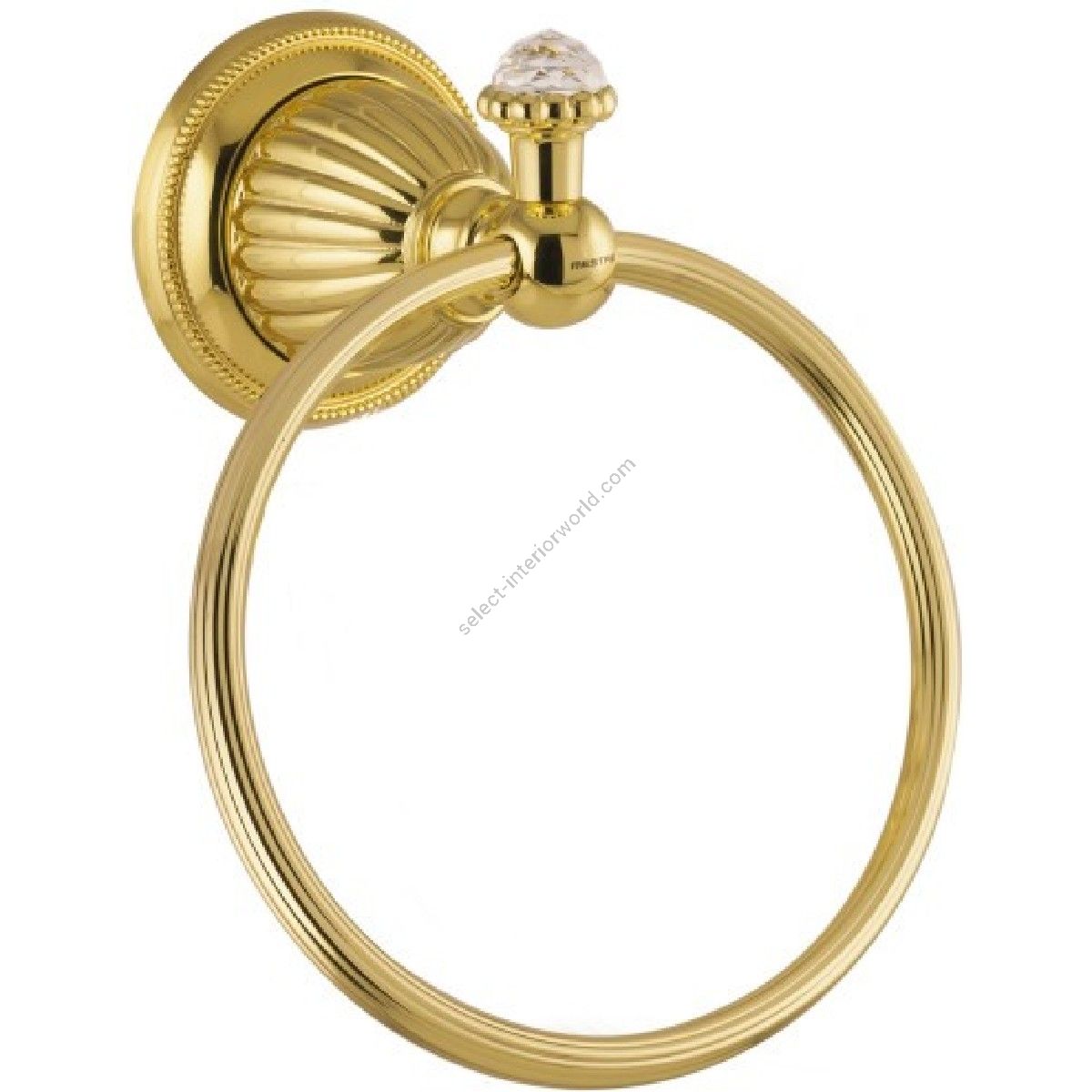 Bronces Mestre / Towel Holders / Towel ring 165mm with Swarovski crystal 033273.000.01