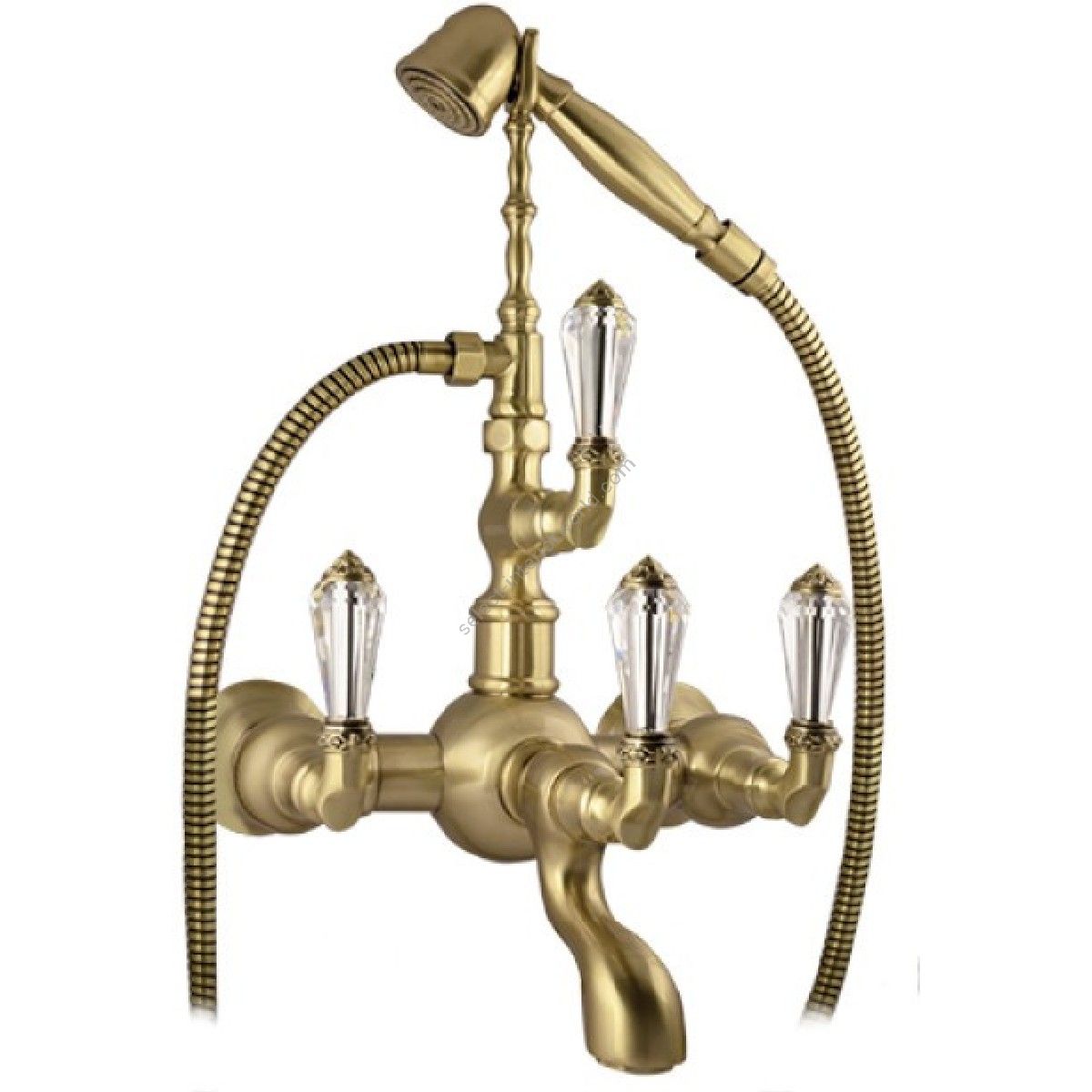 Bronces Mestre / Bath-Shower Fittings / set with Swarovski crystal 035616.F00.30