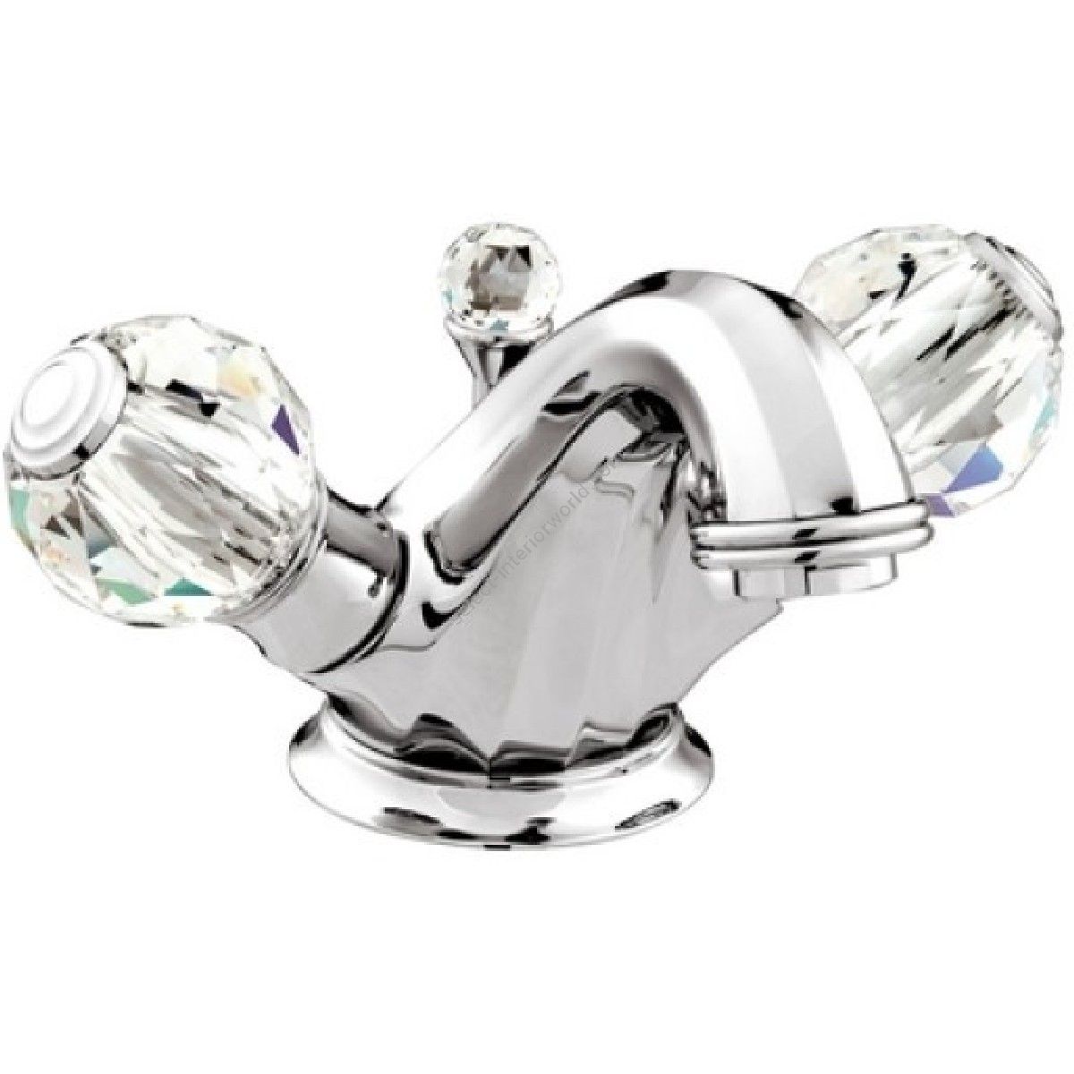 Bronces Mestre / Washbasin Fittings / One hole basin mixer with Swarovski crystal 038105.000.50