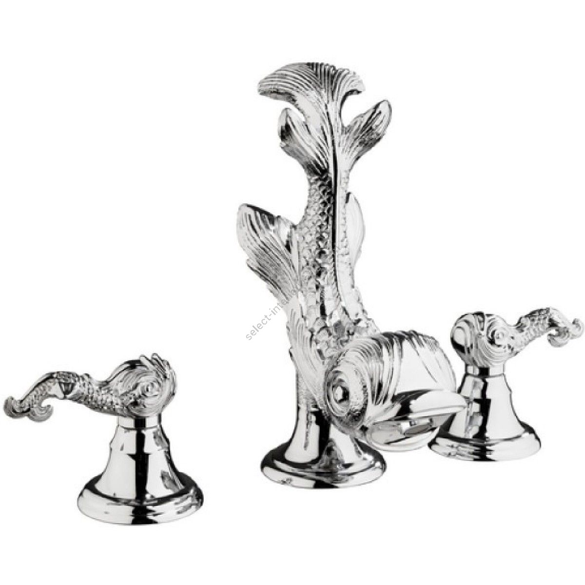 Bronces Mestre / Washbasin Fittings / Three holes basin set 039002.000.50