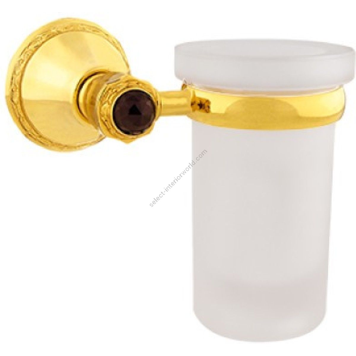 Bronces Mestre / Toothbrush Holders / Wall toothbrush holder with Swarovski crystal 058280.N00.01