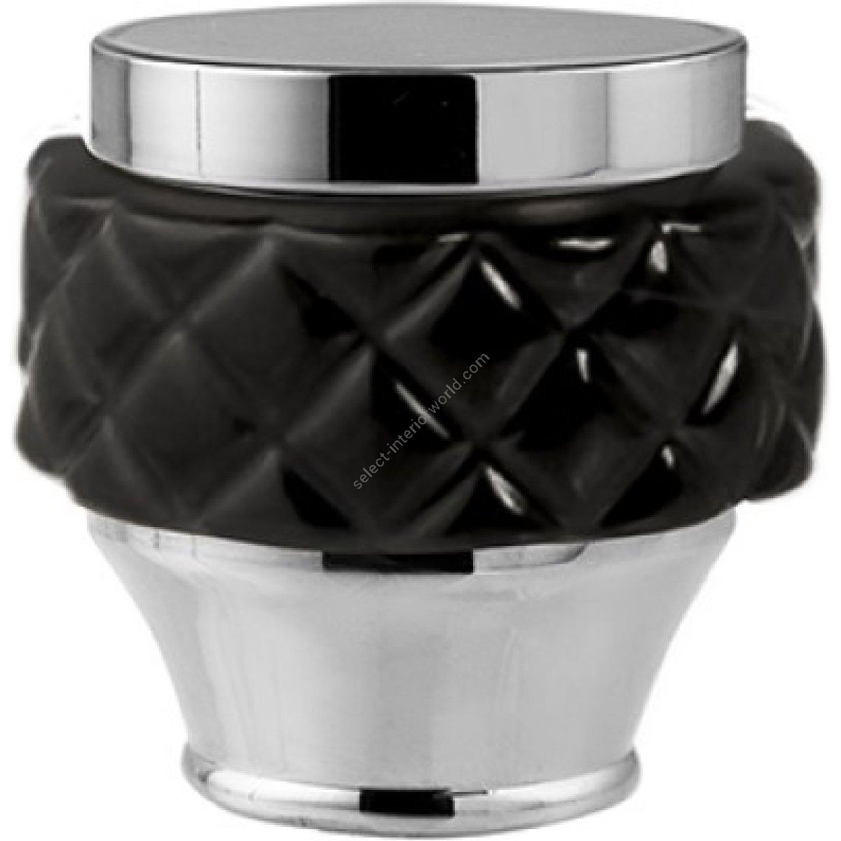 Bronces Mestre / Knobs for Shower Systems / Knob for shower system with black porcelain 065545.N00.50