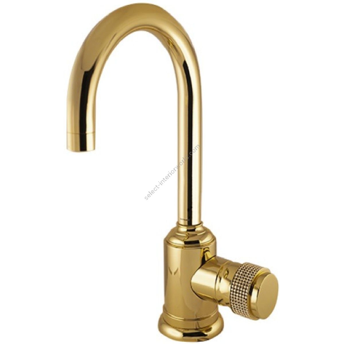 Bronces Mestre / Washbasin Fittings / Single lever basin mixer with knob champagne Swarovski Crystal Meh 071403.HC0.00