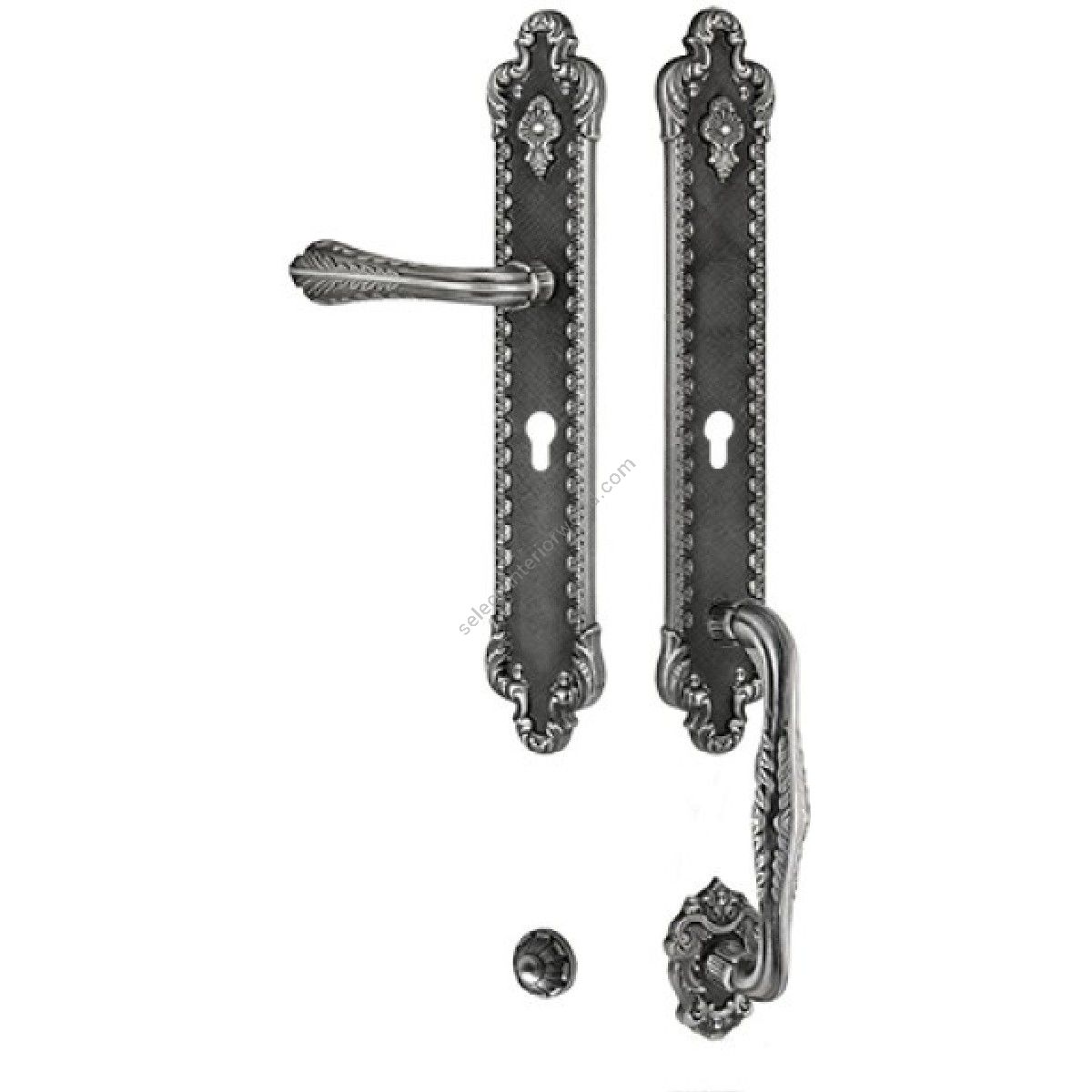 Bronces Mestre / Door Handles / Treasure set with keyhole europrofile 85mm 0J2417.85Y.71