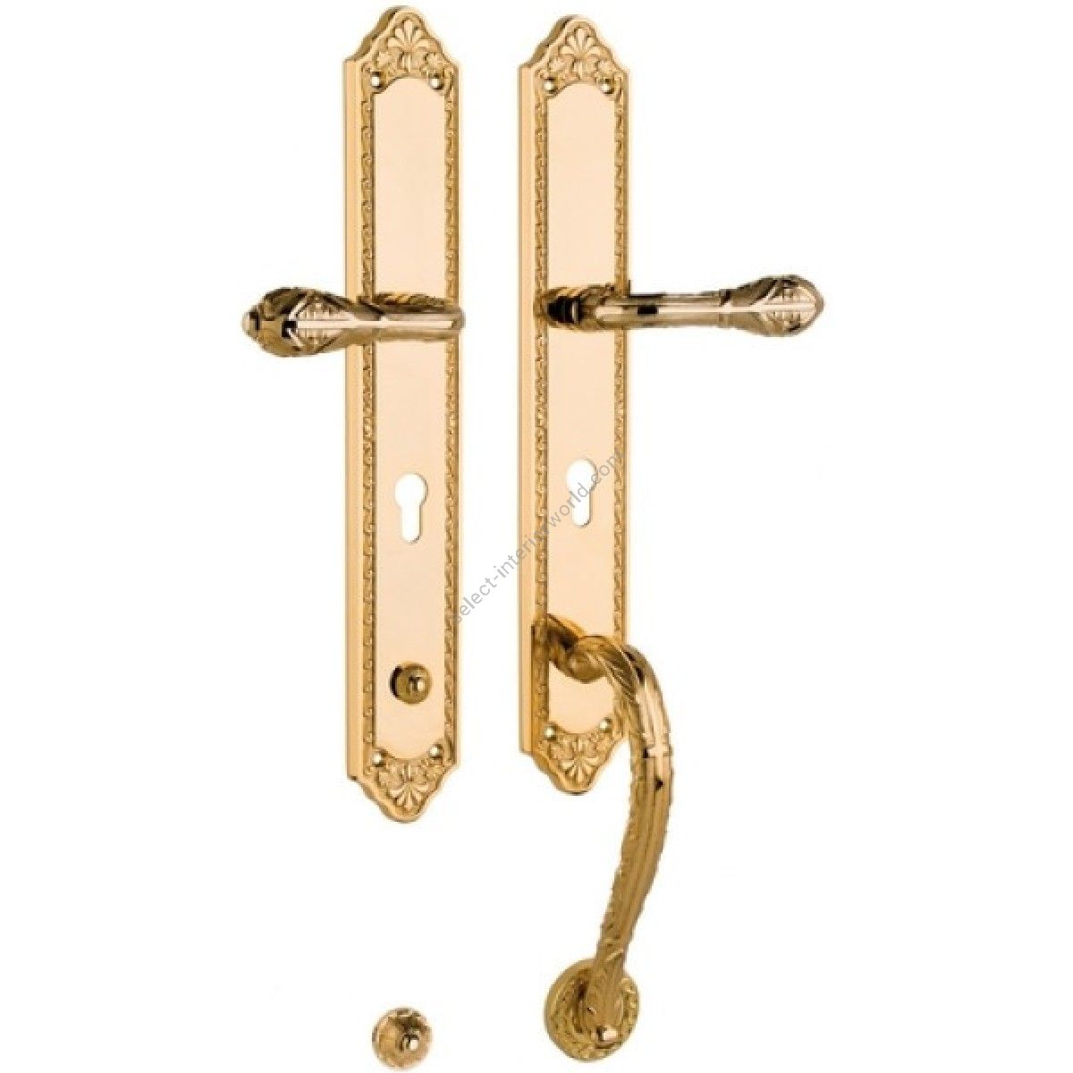 Bronces Mestre / Door Handles / Clasica set with keyhole europrofile 85mm 0J2910.85Y.01