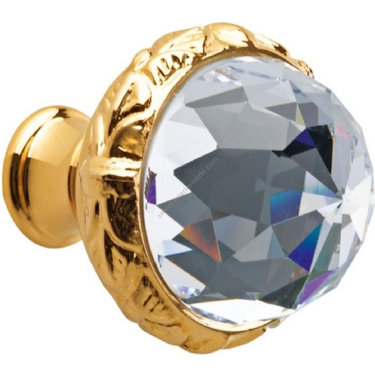 Bronces Mestre / Furniture Handles / Clasica diameter 37mm with Swarovski crystal 0Z5744.B00.00