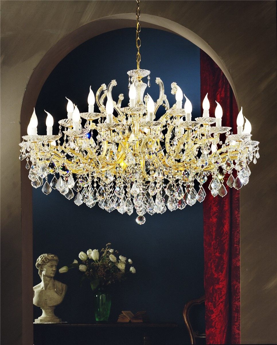 Italian Luxury Lighting / Chandeliers / Maria Theresa 30 Lights 1005 030