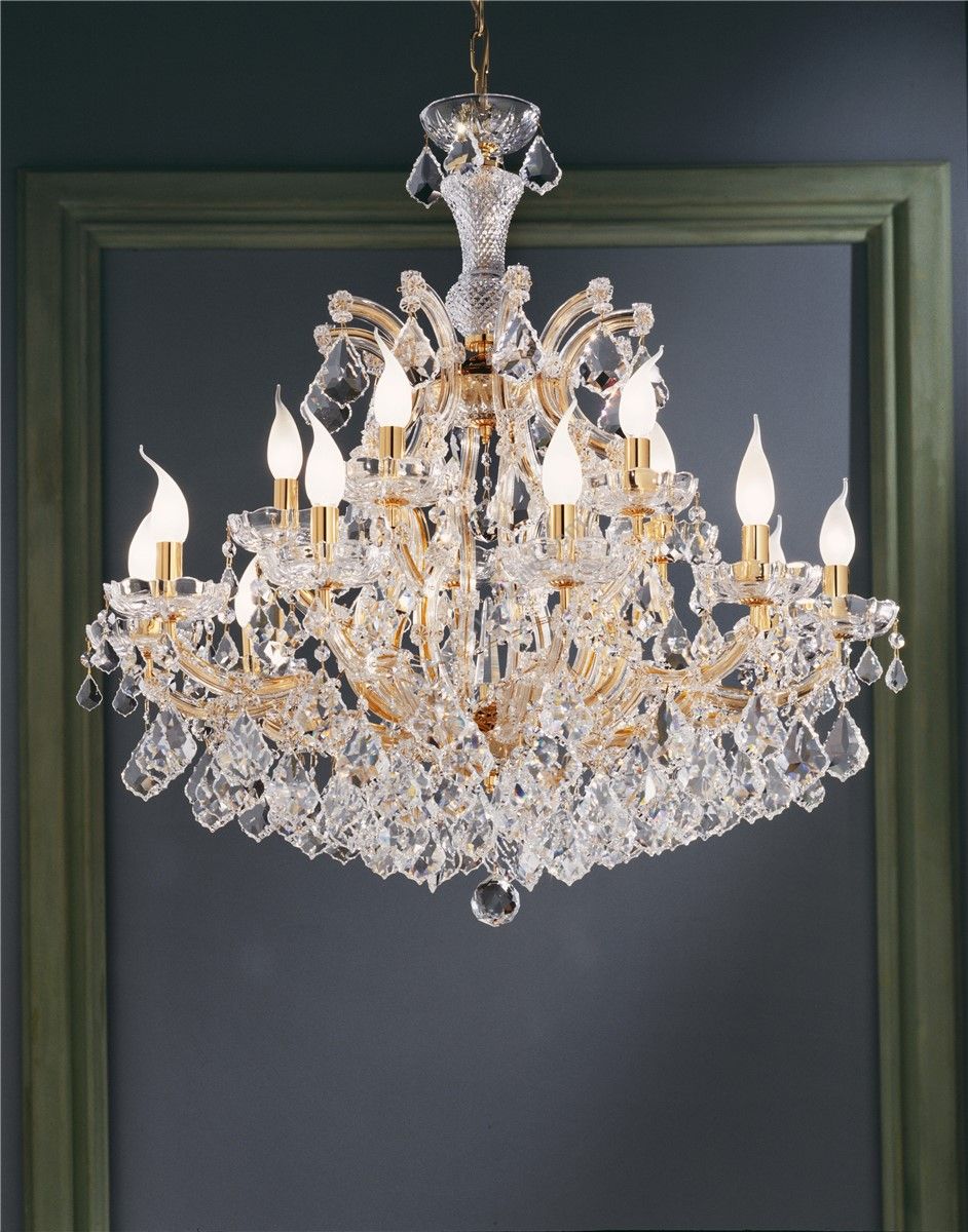 Italian Luxury Lighting / Chandeliers / Maria Theresa 15 Lights 1006 015