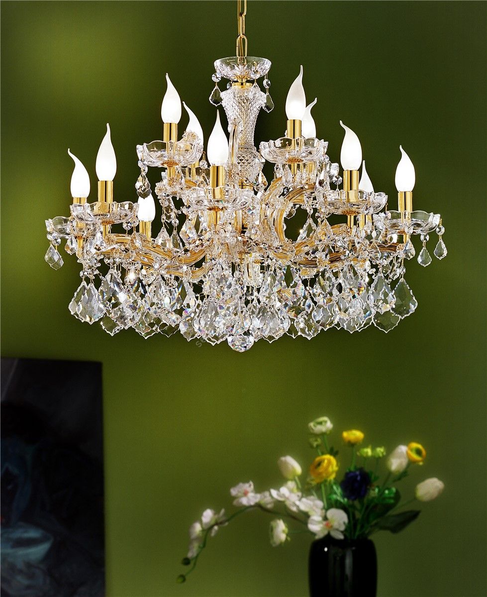 Italian Luxury Lighting / Chandeliers / Maria Theresa 12 Lights 1052 012