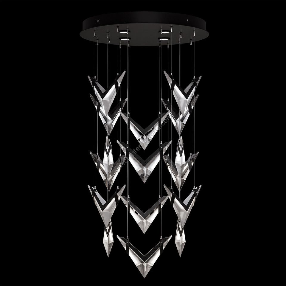 Fine Art Handcrafted Lighting / Pendants & Suspension Lights / BLADE 32"W Round