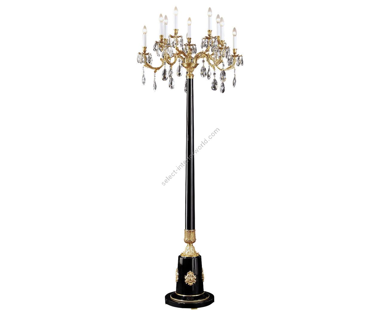 Mariner / Floor Lamps / Casted Bronze & Scholer crystal 19879.0