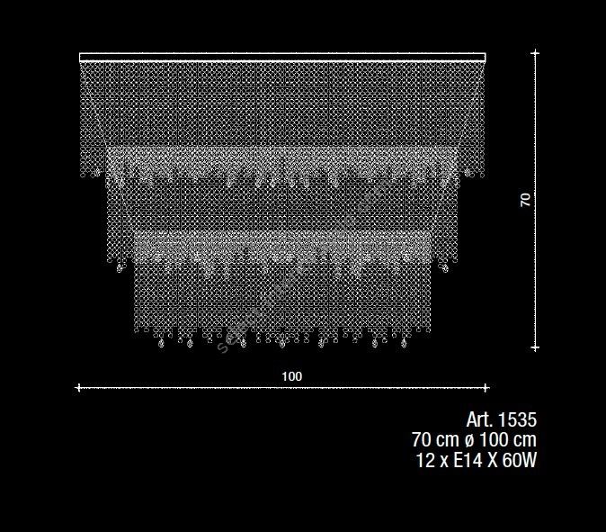 Il Paralume Marina / Chandelier / 1535
