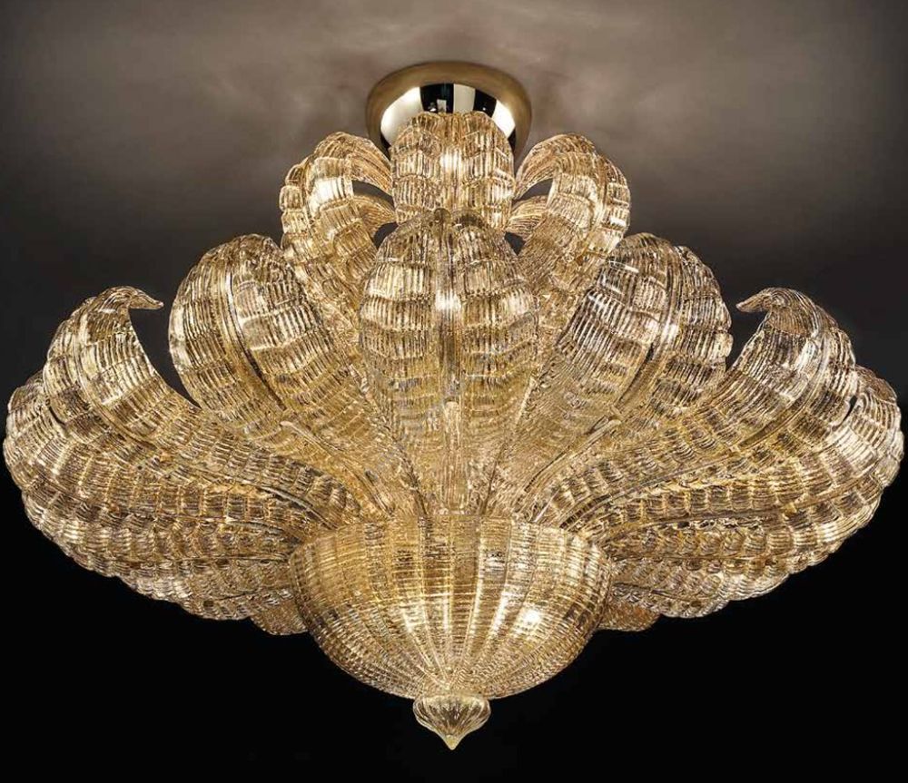 Glass & Glass Murano / Chandeliers / Naga 1 ART. 1555/P