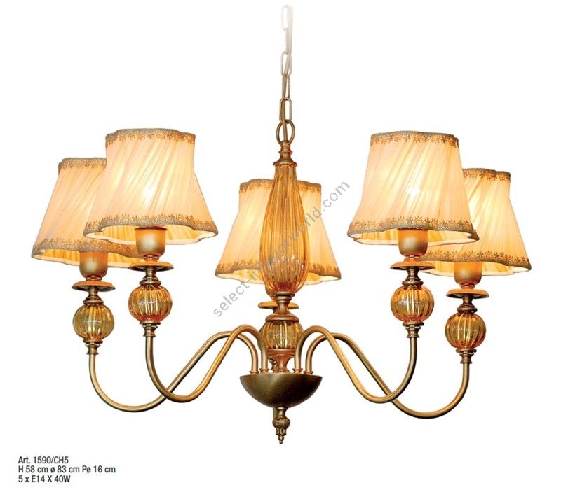 Il Paralume Marina / Pendants & Suspension Lights / 1590/CH5