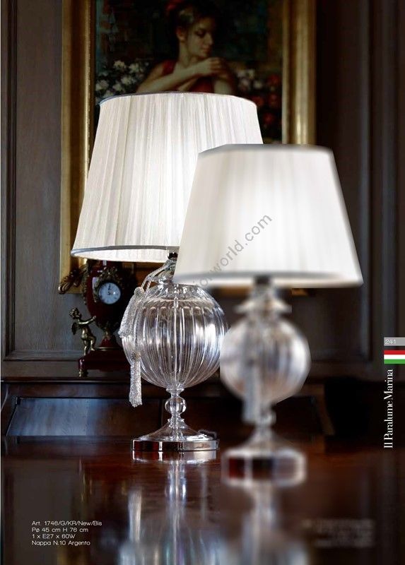 Il Paralume Marina / Table Lamps / Classic / 1746/G/New/Bis