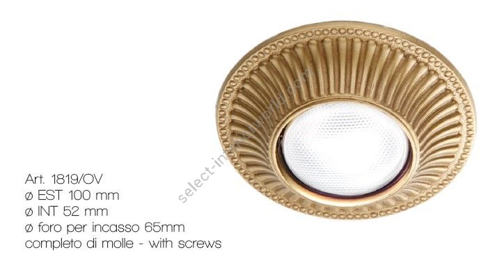 Il Paralume Marina / Recessed Lighting / 1819/OV