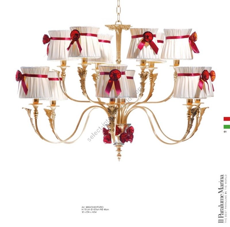 Il Paralume Marina / Pendants & Suspension Lights / 1850/CH12/FO/RO