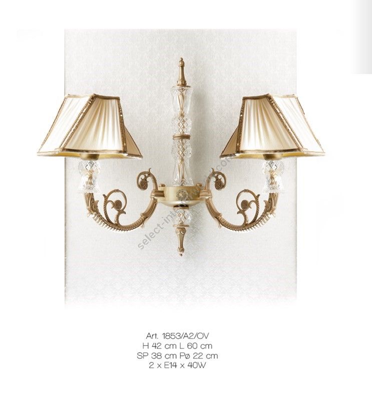Il Paralume Marina / Wall Lamps / 1853/A2/OV