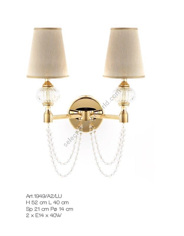 Il Paralume Marina / Wall Lamps / 1949/A2/LU