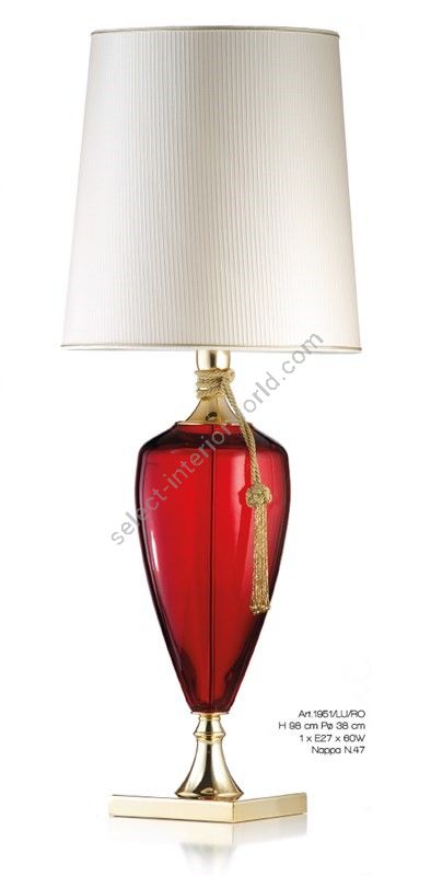 Il Paralume Marina / Table Lamps / 1951/LU/RO