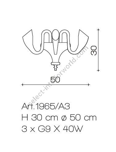 Il Paralume Marina / Wall Sconces / IL-1965/A3