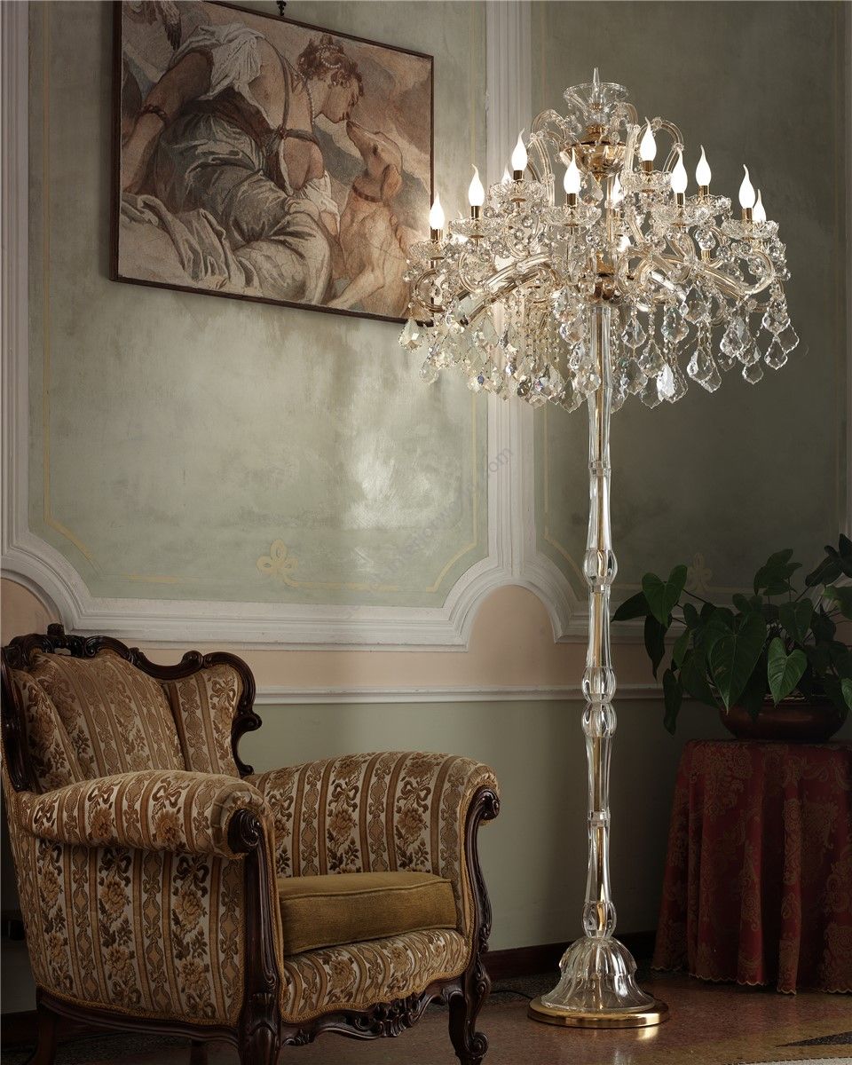 Italian Luxury Lighting / Floor Lamps / Maria Theresa 15 Lights 2010 015