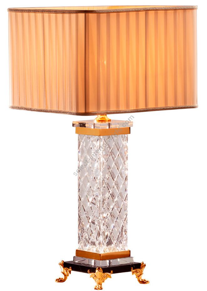 Mariner / Table Lamps / Casted Bronze & Italian hand cut crystal 20294.0