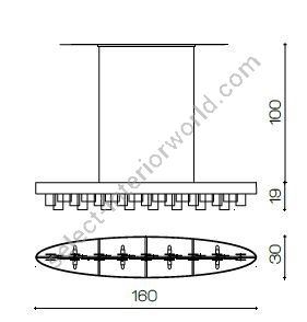 Il Paralume Marina / Chandeliers / Contemporary / 2170/CH17