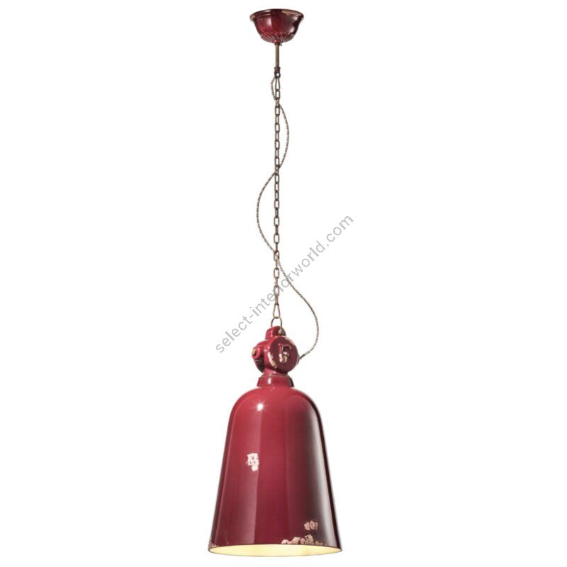 Industrial Vintage Pendant Lamp C1745 by Ferroluce