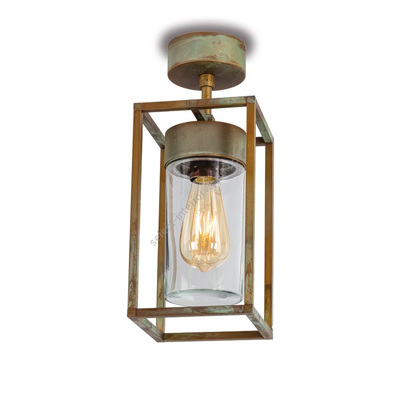 Moretti Luce / Outdoor Ceiling Lamp / Cubic 3367