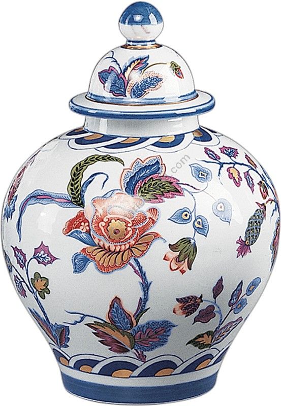 Le Porcellane / Vases with Lids / Potiche Autunno 3372 3370 3368