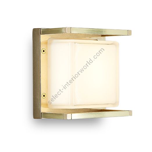 Moretti Luce / Outdoor Wall Lights / Ice Cubic square 3405 GX53