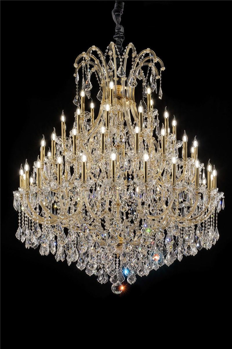 Italian Luxury Lighting / Chandeliers / Maria Theresa 60 Lights 5005 060 Custom