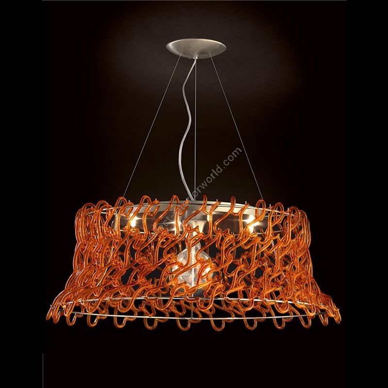 Patrizia Volpato / Chandeliers / Legami Handcrafted Murano Glass 24 Karat Gold