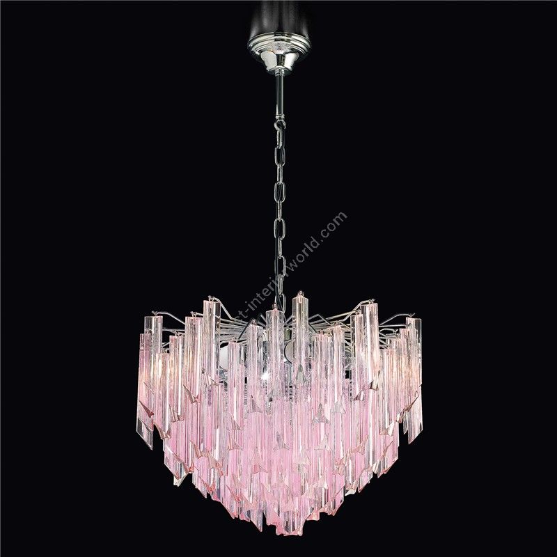 Patrizia Volpato / Chandeliers / Cristalli Murano Glass 24 Karat Gold PV-5055