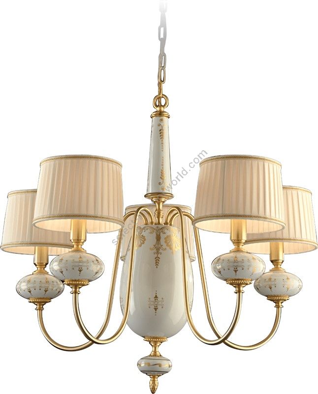 Le Porcellane / Chandeliers / Fascia Impero 5715 5 5715 8 5715 12