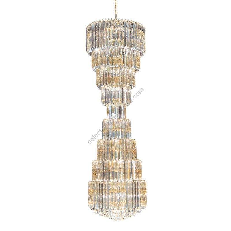 Patrizia Volpato / Cascade Lights / Cristalli Murano Glass 24 Karat Gold 6005-60