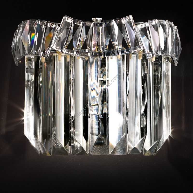 Patrizia Volpato / Wall Sconces / Cristalli Murano Glass 24 Karat Gold