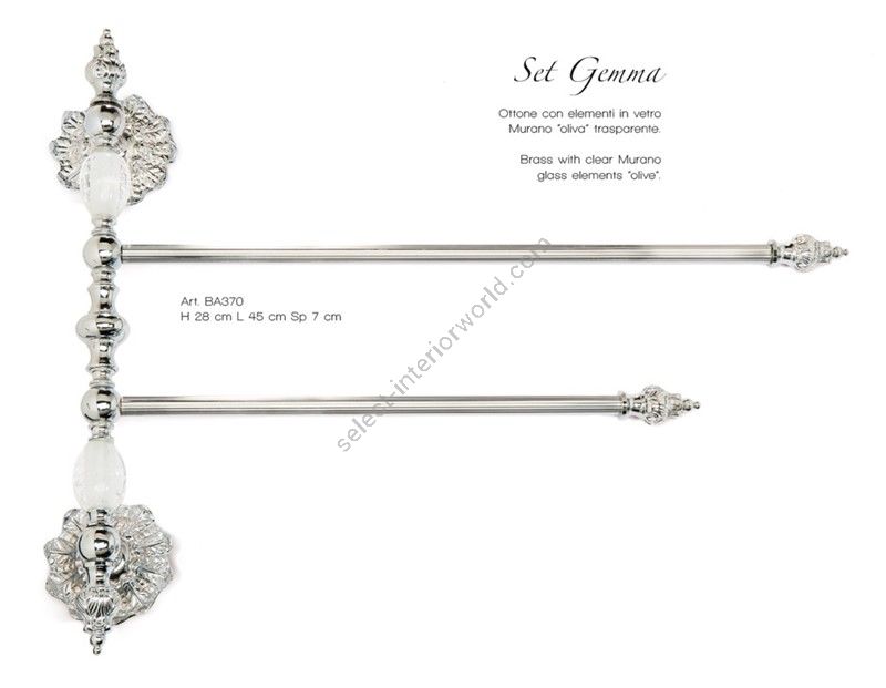 Il Paralume Marina / Double Towel racks / BA370