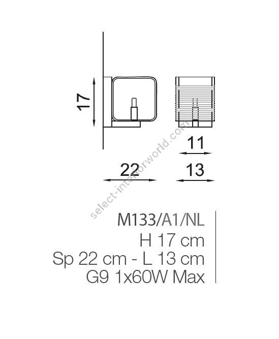 Il Paralume Marina / Wall Sconces / IL-M133/A1