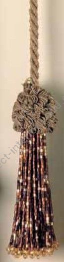 Il Paralume Marina / Rings and brushes / Nappa marrone/oro