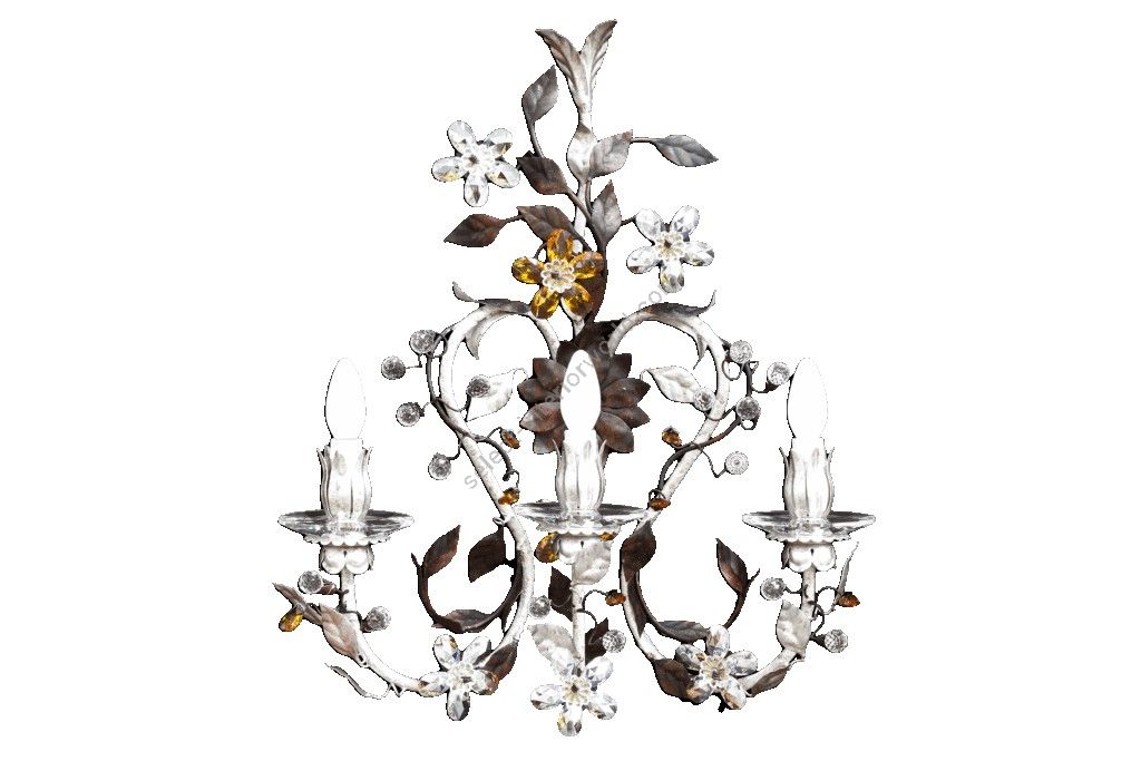 Mechini / Wall Lights / Clear and Colored Bohemian Crystal A267/3