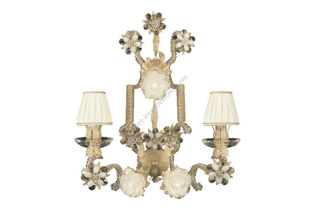 Mechini / Wall Lights / Bohemian Strip and Silk Lamp Shade A277/2