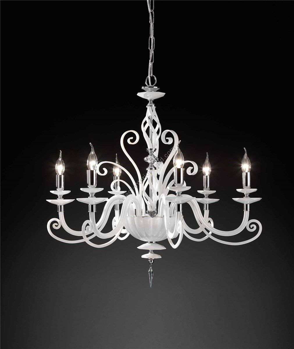 Euroluce Lampadari / Chandeliers / Alicante White L6