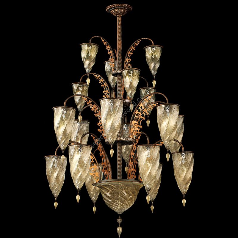 Archeo Venice Design / Chandeliers / Fountain F2/19 Gold