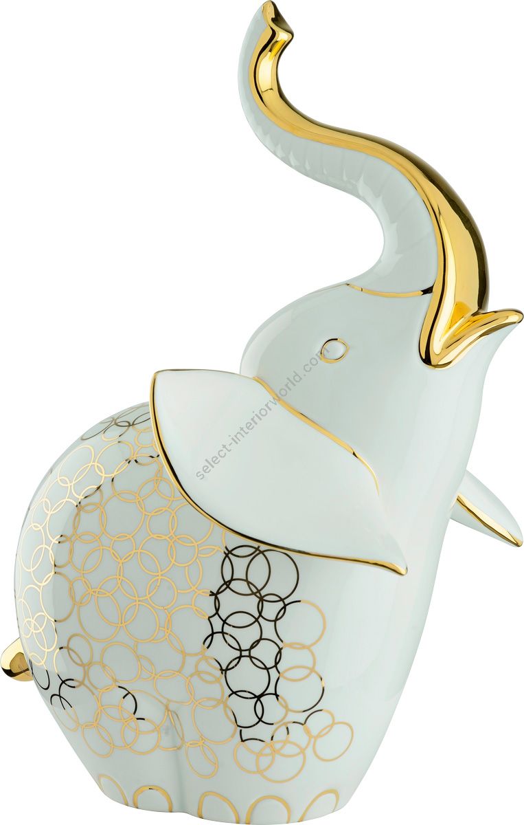 Le Porcellane / Animal Sculptures / Bolly Big Elephant / Animali 7020/by