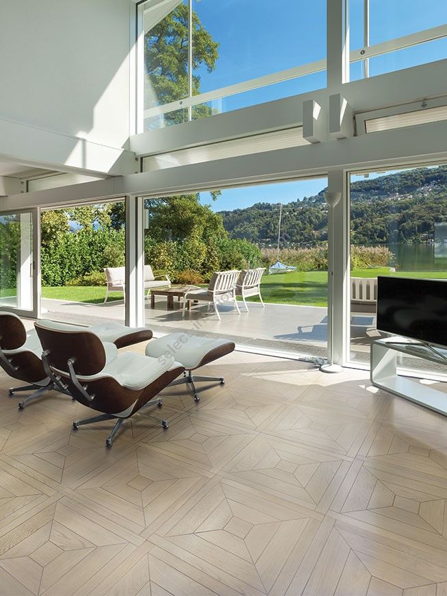 Berti / Square Space Marquetry / Pattern floor Lausanne